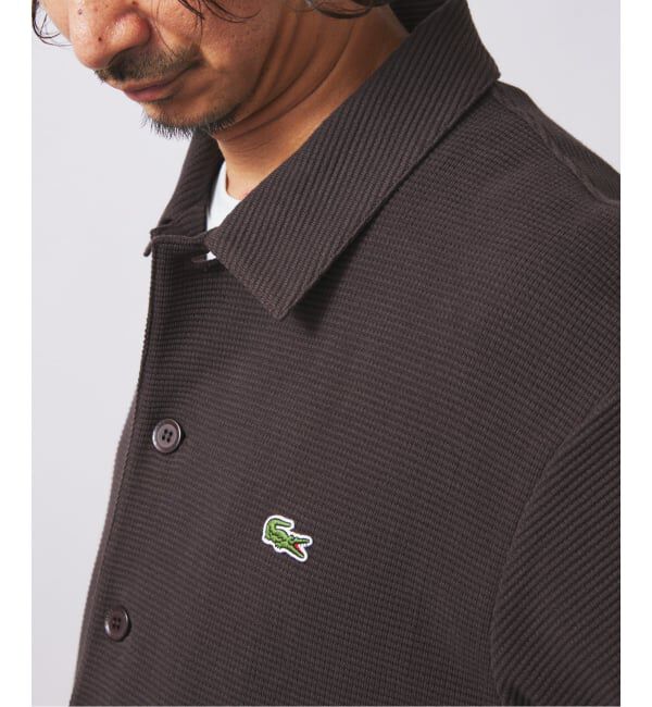 JOURNAL STANDARD relume「LACOSTE / ラコステ 別注 ヘビーピケ シャツ ジャケット」|カーディガン|