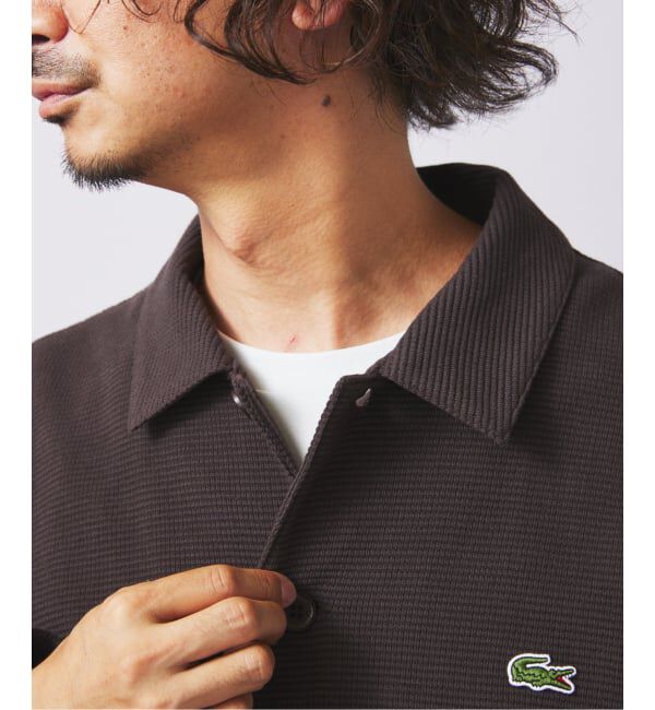 JOURNAL STANDARD relume「LACOSTE / ラコステ 別注 ヘビーピケ シャツ ジャケット」|カーディガン|