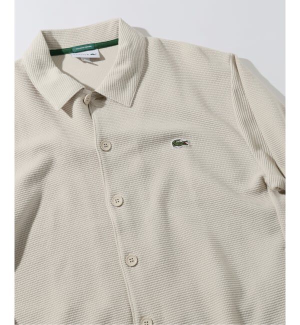 JOURNAL STANDARD relume「LACOSTE / ラコステ 別注 ヘビーピケ シャツ ジャケット」|カーディガン|
