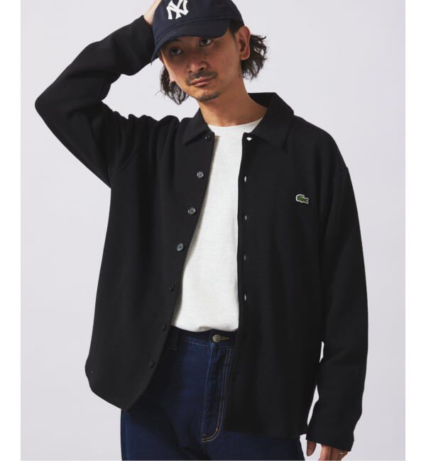JOURNAL STANDARD relume「LACOSTE / ラコステ 別注 ヘビーピケ シャツ ジャケット」|カーディガン|