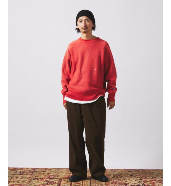 JOURNAL STANDARD relume「CHAMPION / チャンピオン 別注 リバースウィーブ(R) オーバーダイ スウェット」|スウェット・ジャージ|
