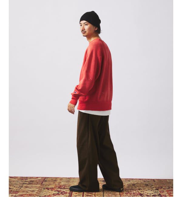 JOURNAL STANDARD relume「CHAMPION / チャンピオン 別注 リバースウィーブ(R) オーバーダイ スウェット」|スウェット・ジャージ|
