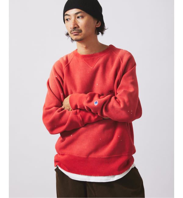 JOURNAL STANDARD relume「CHAMPION / チャンピオン 別注 リバースウィーブ(R) オーバーダイ スウェット」|スウェット・ジャージ|