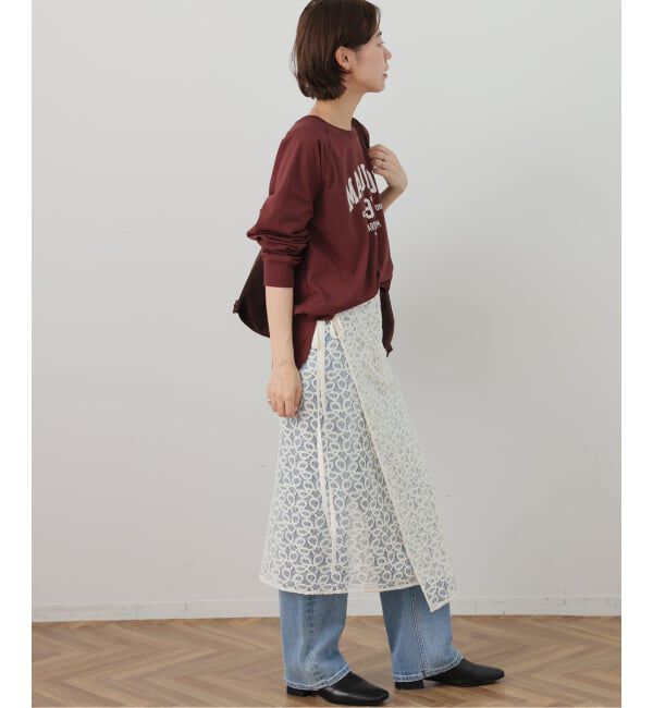 JOURNAL STANDARD relume「ラッセルレースラップスカート」|スカート|