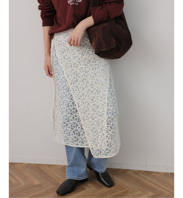 JOURNAL STANDARD relume「ラッセルレースラップスカート」|スカート|