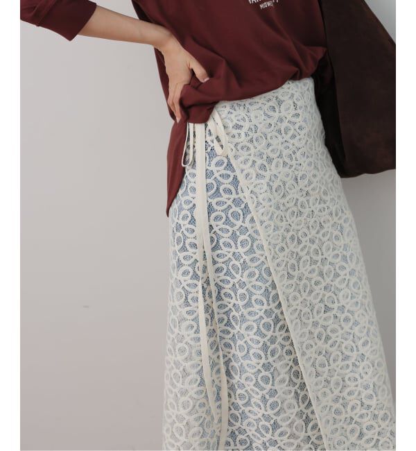 JOURNAL STANDARD relume「ラッセルレースラップスカート」|スカート|