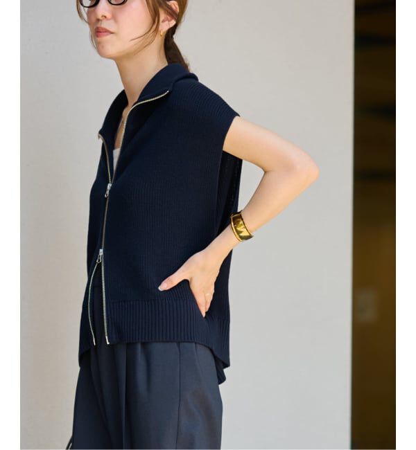 JOURNAL STANDARD relume「ハイネックジップベスト」|ベスト・ジレ|