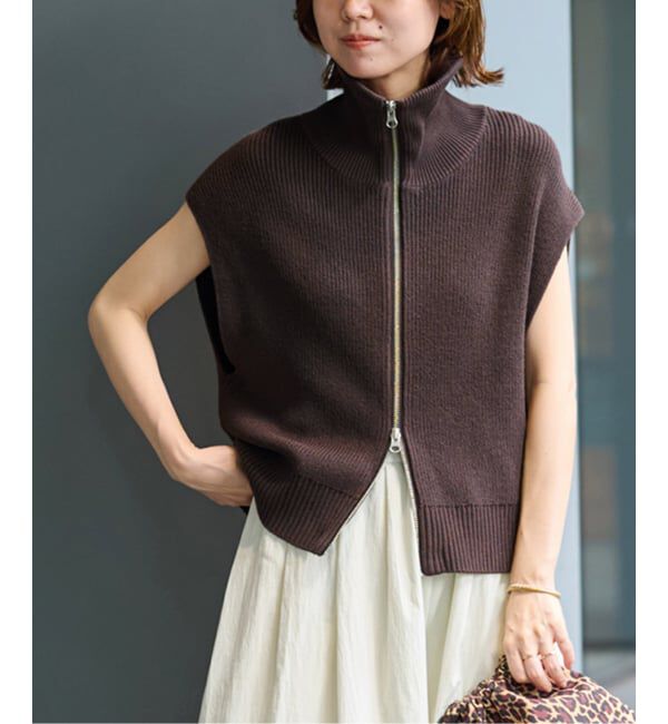 JOURNAL STANDARD relume「ハイネックジップベスト」|ベスト・ジレ|