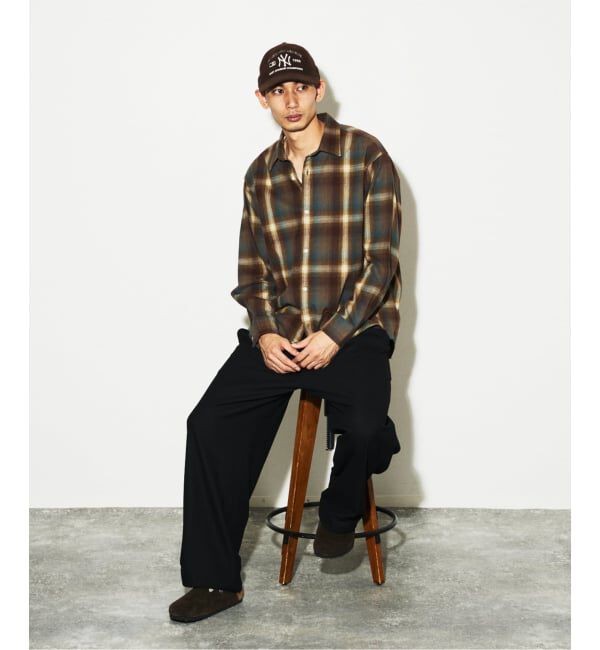 JOURNAL STANDARD「オンブレチェック フランネルシャツ」|シャツ・ブラウス|