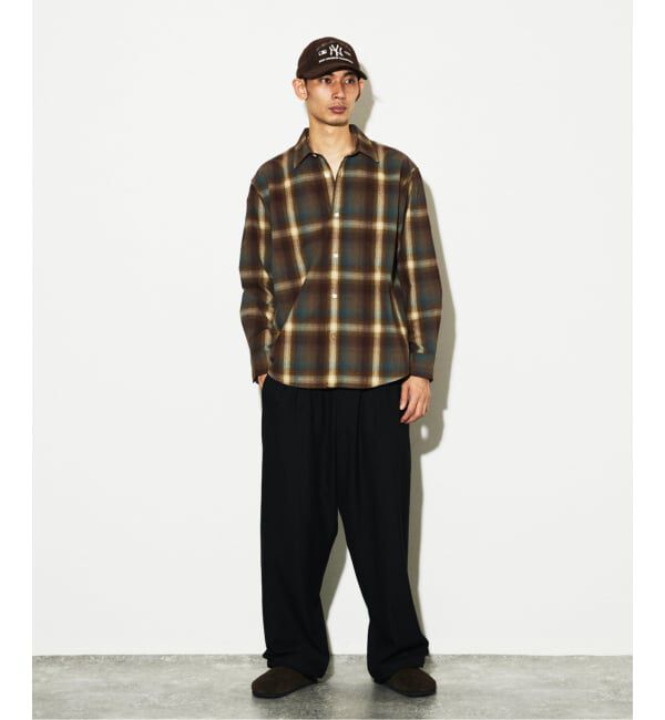 JOURNAL STANDARD「オンブレチェック フランネルシャツ」|シャツ・ブラウス|