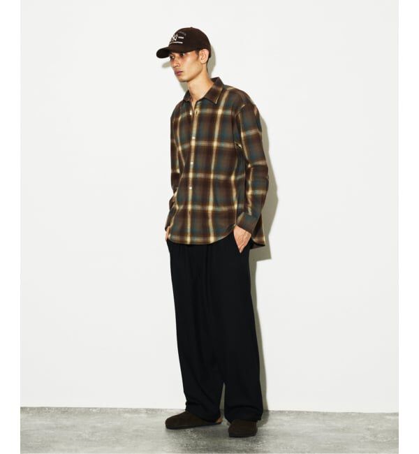 JOURNAL STANDARD「オンブレチェック フランネルシャツ」|シャツ・ブラウス|