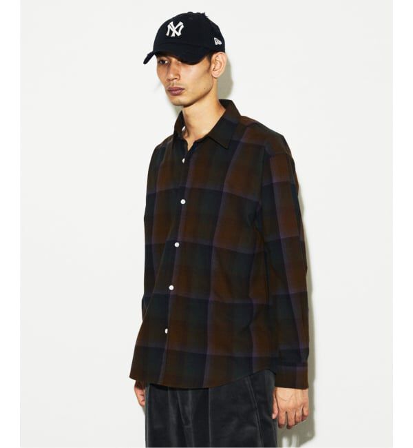 JOURNAL STANDARD「オンブレチェック フランネルシャツ」|シャツ・ブラウス|