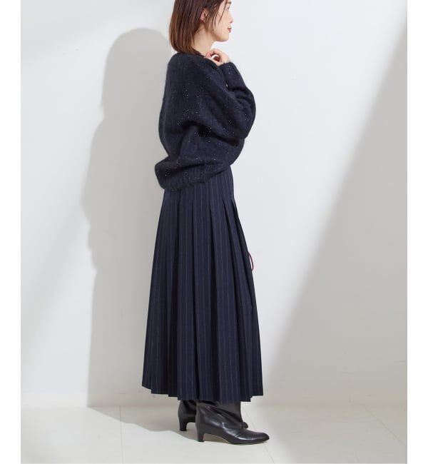 journal standard L'essage「アルパカMIXスパンコールカーディガン」|カーディガン|