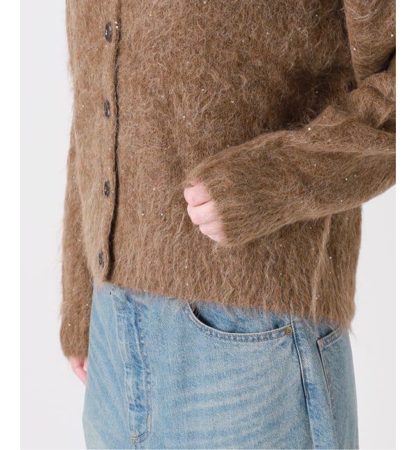 journal standard L'essage「アルパカMIXスパンコールカーディガン」|カーディガン|