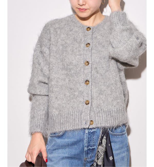 journal standard L'essage「アルパカMIXスパンコールカーディガン」|カーディガン|