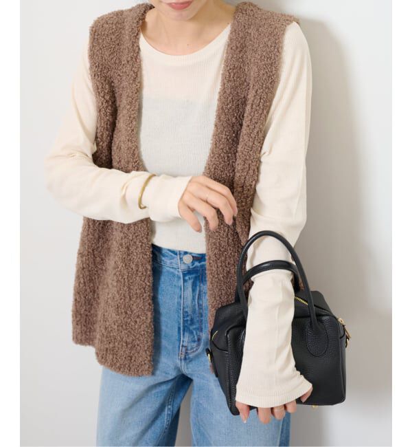 JOURNAL STANDARD relume「《追加》ツイストシアーテレコロングTEE」|Tシャツ・カットソー|ホワイト