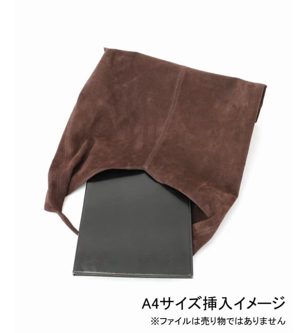 JOURNAL STANDARD relume「《追加2》別注【AULENTTI/オウレンティ】スウェードトートバッグ」|トートバッグ|