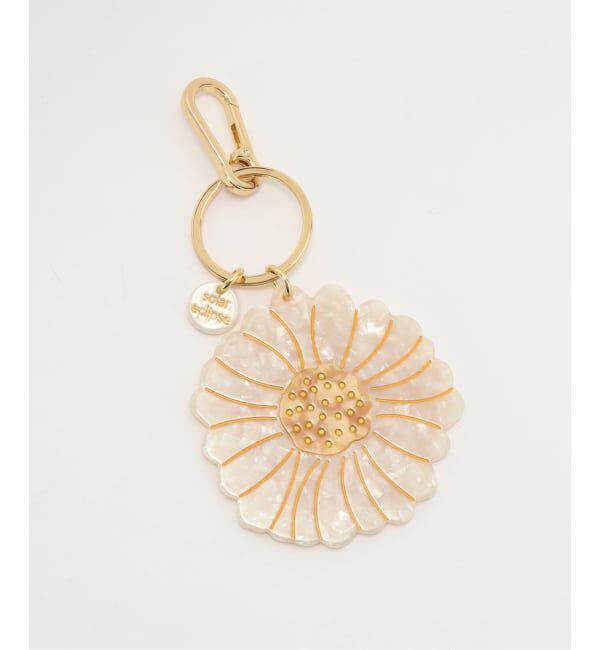 journal standard L'essage「《追加2》【Solar Eclipse】Daisy Bag Charm + Keychain：キーチャーム」|キーケース|