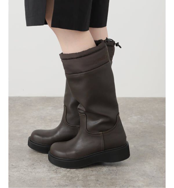JOURNAL STANDARD「【Paes/ぺイズ】Napping Soft Leather Boots」|ロングブーツ|
