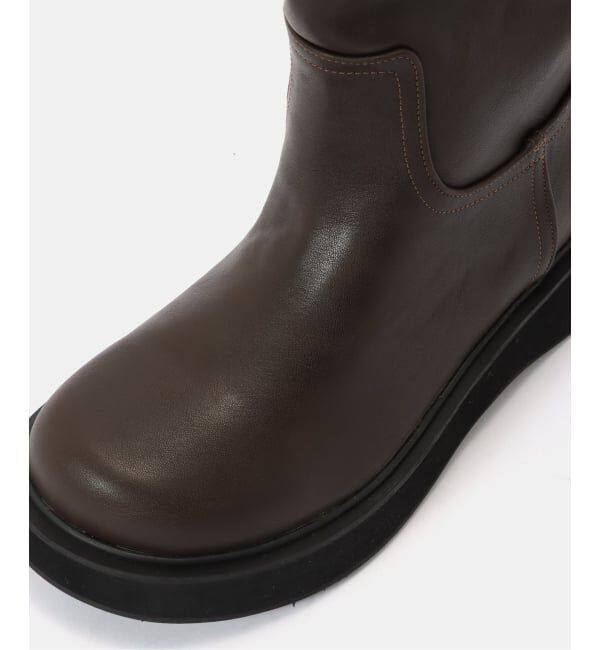 JOURNAL STANDARD「【Paes/ぺイズ】Napping Soft Leather Boots」|ロングブーツ|