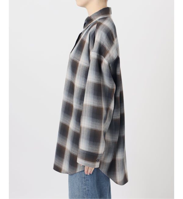journal standard L'essage「DEVEAUX/レーヨン チェックシャツ」|シャツ・ブラウス|