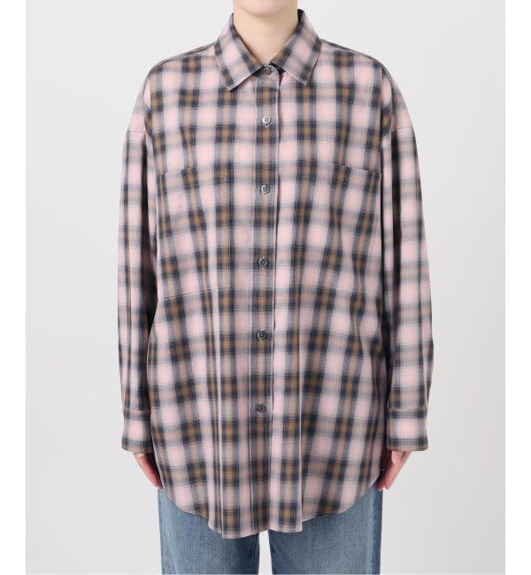 journal standard L'essage「DEVEAUX/レーヨン チェックシャツ」|シャツ・ブラウス|