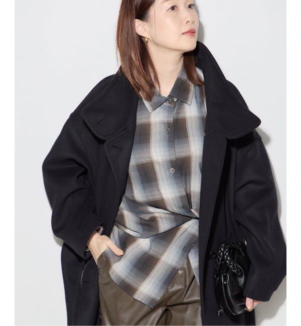 journal standard L'essage「DEVEAUX/レーヨン チェックシャツ」|シャツ・ブラウス|