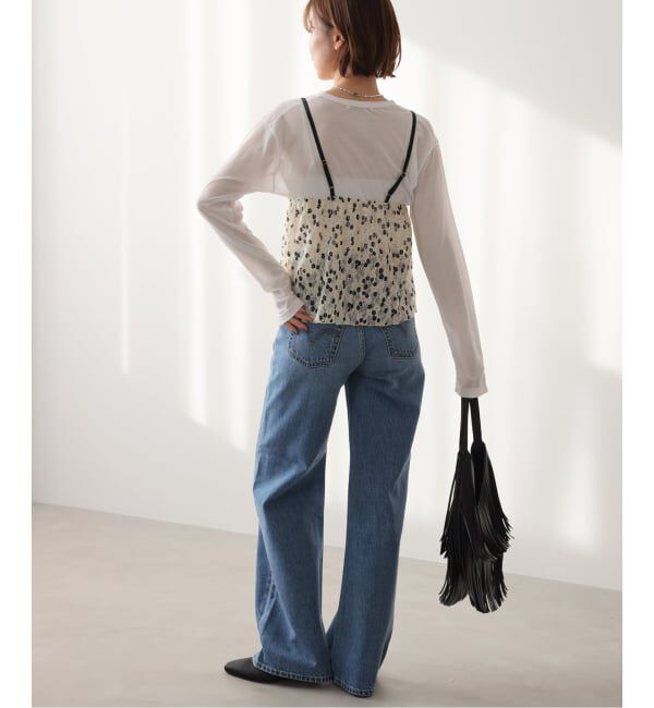 JOURNAL STANDARD relume「《予約》［26SS新作］【PROVOKE/プロヴォーク】プリントレースキャミソール」|シャツ・ブラウス|