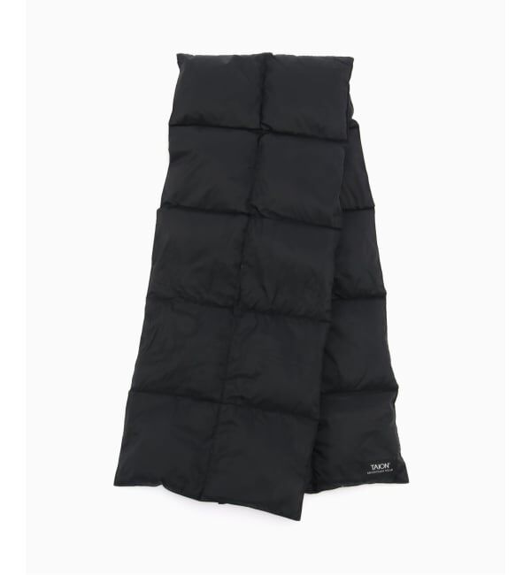 JOURNAL STANDARD relume「TAION / タイオン マウンテン ボリューム ダウンマフラー」|マフラー|ブラック