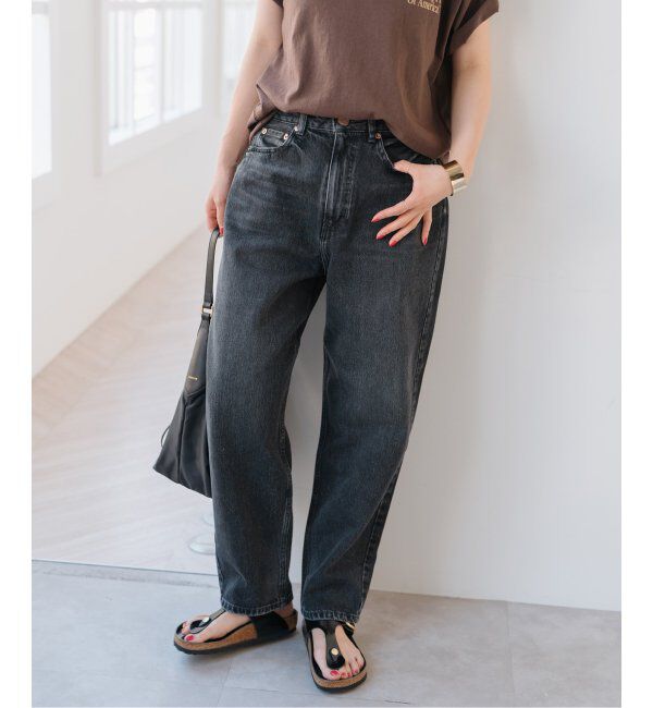 Spick and Span「《WEB限定追加》RED CARD TOKYO / レッドカード トーキョー  JAZZ」|デニム|ブラック A