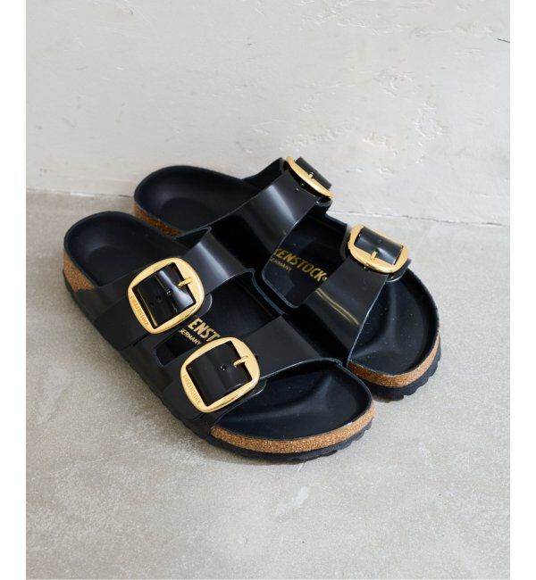 U by SPICK&SPAN「BIRKENSTOCK/ビルケンシュトック ARIZONA BIG BUCKLE HEX (NARR」|サンダル|ブラック