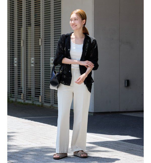 FRAMeWORK「≪追加≫アンティークレースオープンカラーシャツ」|シャツ・ブラウス|