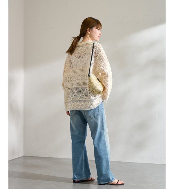 FRAMeWORK「≪追加≫アンティークレースオープンカラーシャツ」|シャツ・ブラウス|