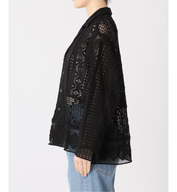 FRAMeWORK「≪追加≫アンティークレースオープンカラーシャツ」|シャツ・ブラウス|