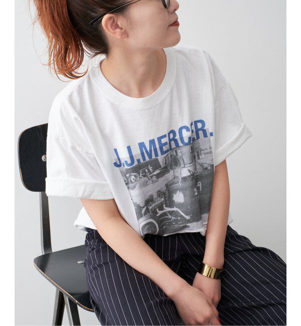 Spick and Span「J.J.Mercer / ジェイジェイマーサー Photo Tsh」|Tシャツ・カットソー|ホワイト A