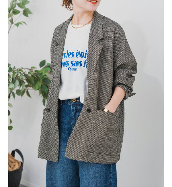 Spick and Span「《WEB限定 / 追加》ラミルーズジャケット」|テーラードジャケット|