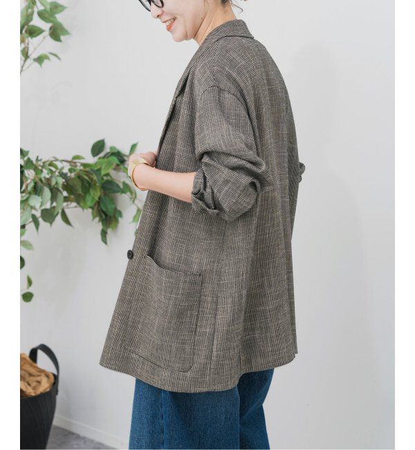 Spick and Span「《WEB限定 / 追加》ラミルーズジャケット」|テーラードジャケット|