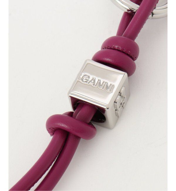 U by SPICK&SPAN「GANNI/ガニー Ganni Bou Keyring」|キーケース|