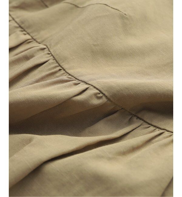 Spick and Span「ギャザーキャミソールセットパンツ」|スラックス|