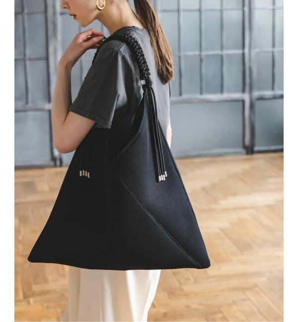 NOBLE「《WEB限定追加3》LE VERNIS/ルベルニ パラコードハンドルメッシュバック」|ハンドバッグ|