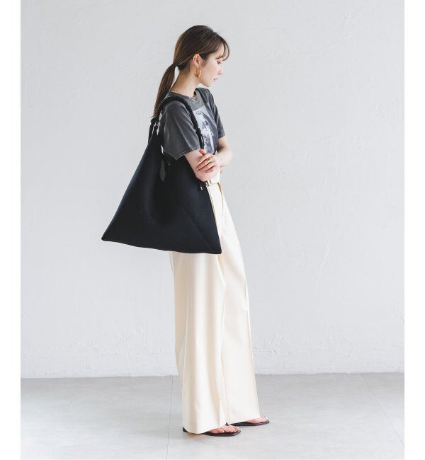 NOBLE「《WEB限定追加3》LE VERNIS/ルベルニ パラコードハンドルメッシュバック」|ハンドバッグ|