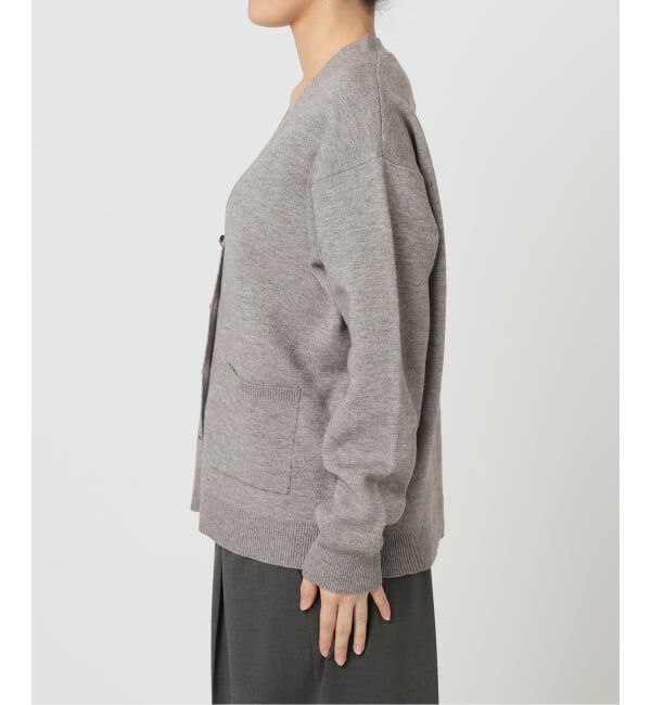 U by SPICK&SPAN「ハートボタンVカーディガン」|カーディガン|