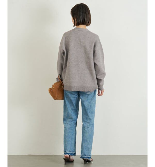 U by SPICK&SPAN「ハートボタンVカーディガン」|カーディガン|