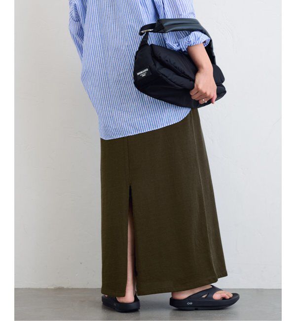 FRAMeWORK「athletic wear MASON 別注 ロゴスカート」|スカート|