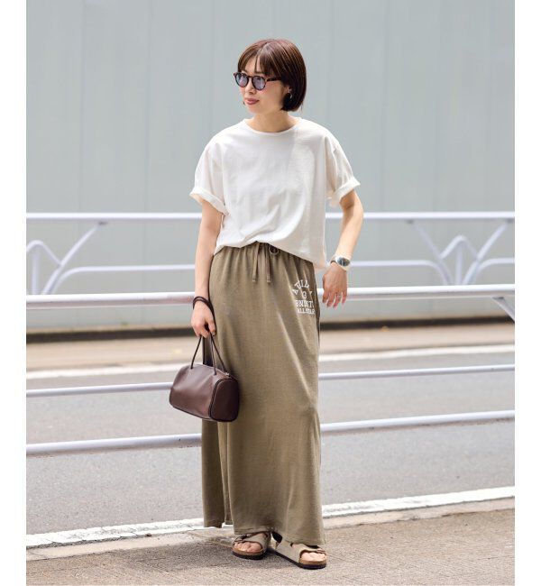 FRAMeWORK「athletic wear MASON 別注 ロゴスカート」|スカート|