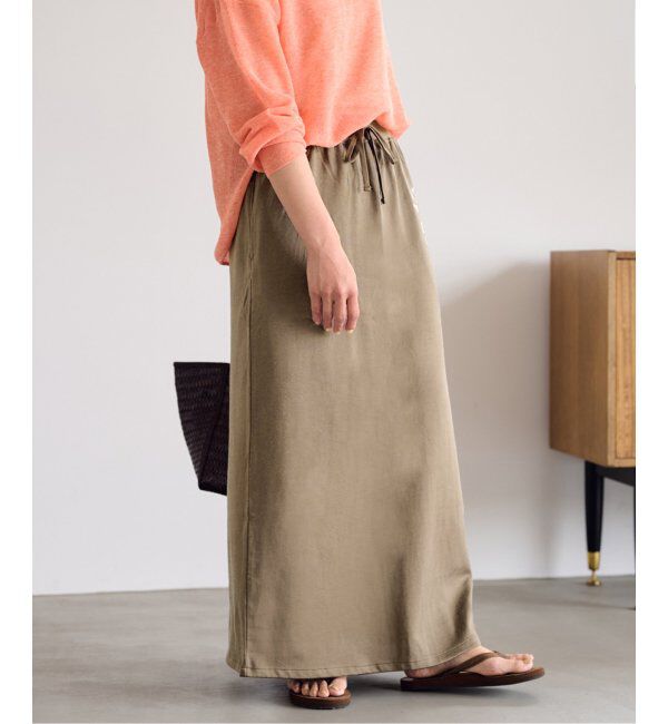 FRAMeWORK「athletic wear MASON 別注 ロゴスカート」|スカート|