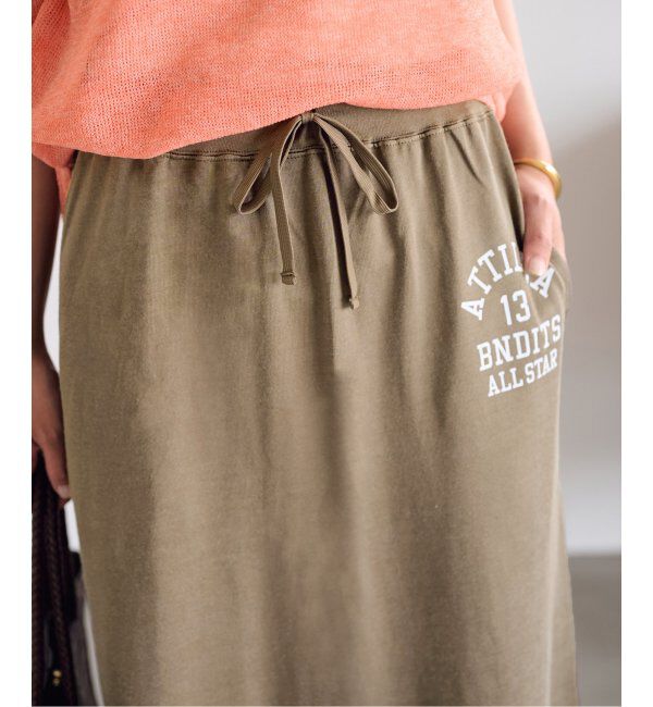 FRAMeWORK「athletic wear MASON 別注 ロゴスカート」|スカート|