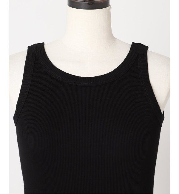 Spick and Span「《追加2》甘撚テレコアメスリタンク」|タンクトップ|