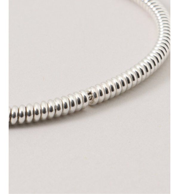 FRAMeWORK「PLOW/プラウ spring ブレスレット（シルバー）」|ブレスレット・バングル|