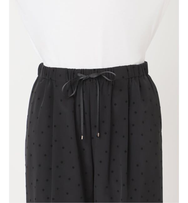 Spick and Span「《WEB限定》フロッキードットイージーパンツ」|その他|